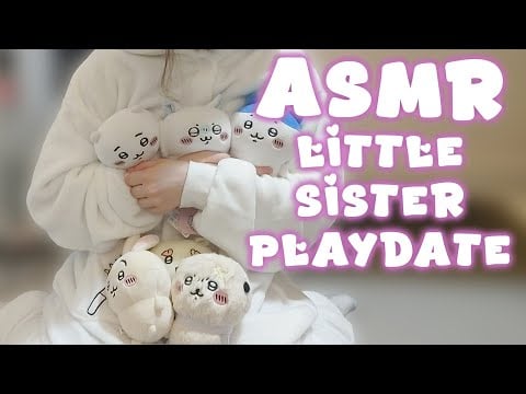 Playdate With Your Little Sister 💗 Let's Relax With My Favorite Things!【ASMR】