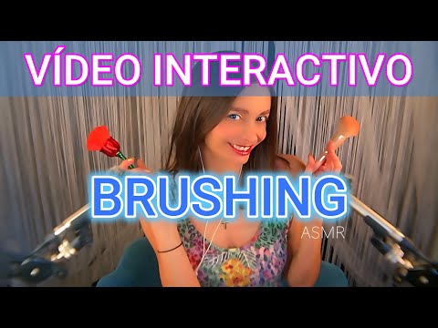 🌙 ASMR Brushing Relajante 🎨 Sonidos suaves para desconectar | Parte del video interactivo