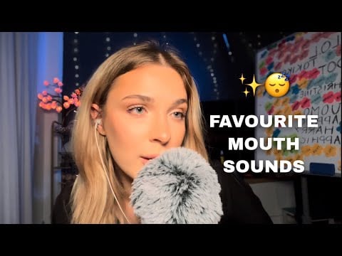 ASMR RELAXING MOUTH FOR SLEEP 😴💤