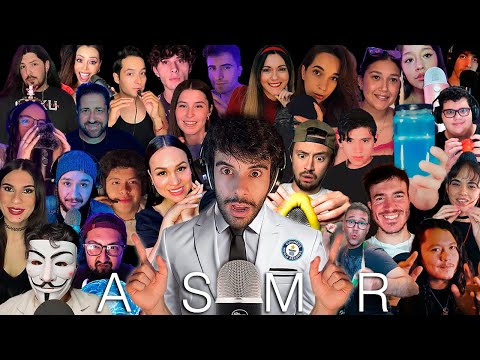 MEGA COLABORACIÓN ASMR CON SUSCRIPTORES Y ASMRTISTS (+1 Hora de ASMR)