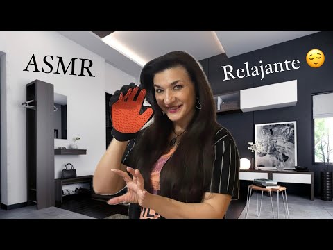 ASMR Te hago cosquillas en tu espalda para relajarte con susurros 😴/roleplay relajante 🔊🎧 en español