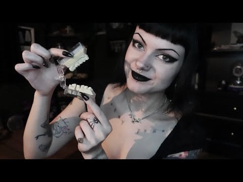 ASMR | My 23rd Birthday Haul 🎂🕸️ tapping, rambling, tracing, etc.