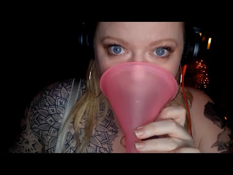 ASMR Weird a#% mouth sounds #4 (goofy whispers)