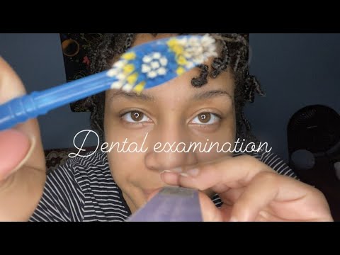 ASMR - Quick Dental Examination (Bridgett)