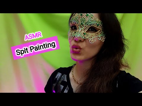 Intense Tingles ASMR | Spit Painting, Finger Painting & Squeaky Kisses for Sleep