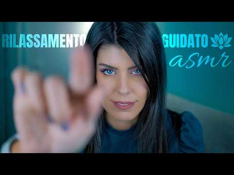 ASMR 🧘🏻‍♀️ Rilassamento Guidato POTENTISSIMO • Intense Whispering + Hands Movements