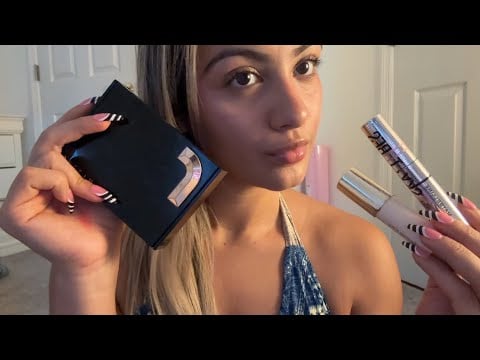 Asmr old school asmr🥱 doing your makeup clicky whispers…💤