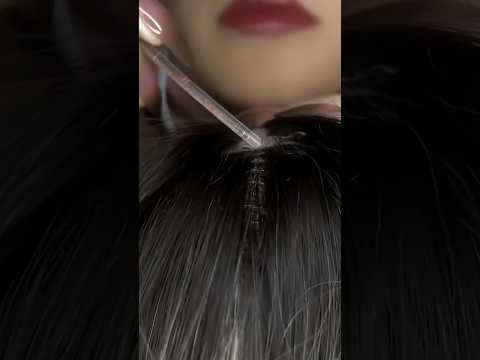 Scalp scratching- hair play 💆🏻‍♀️ #asmr #tingles #relax #asmrscratching #shorts #asmrtingles