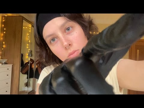 asmr cranial nerve exam with LOTS of camera touching - fast & aggressive