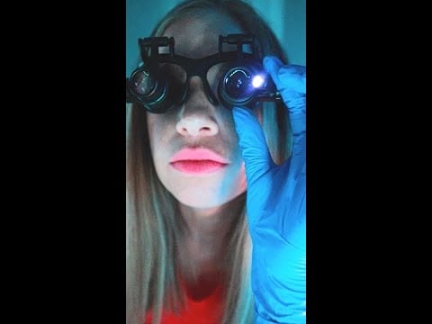 #short ASMR FAST MEDICAL EXAM - Lumière, gant