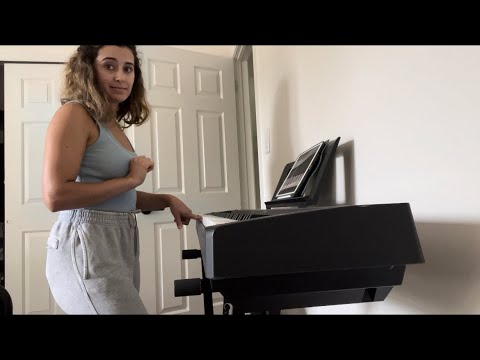 ASMR Learning Piano - Birds of a Feather by Billie Eilish (Part 2)