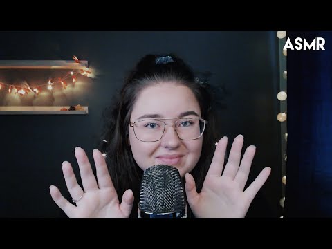 ASMR MED EKO EFFEKT -  Mouth Sounds / Hand Movements