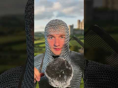 Asmr medieval knight helps you out