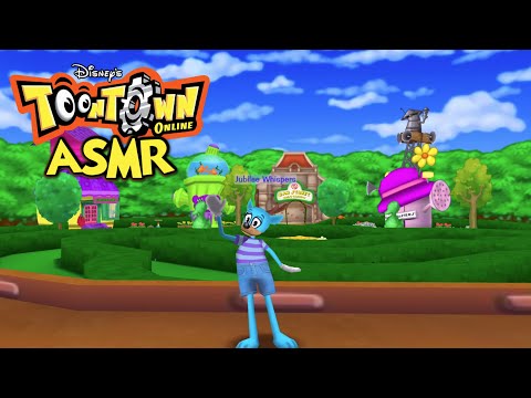 Nostalgia ASMR | Playing and exploring Toontown 🥧