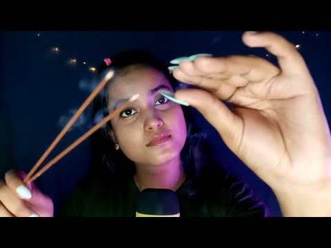 ASMR Randomly Plucking & Removing Your Negative Energy