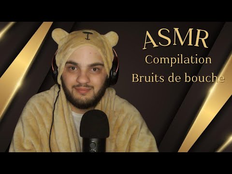 ASMR FR : 1h15 de bruits de bouche pour des frissons intenses (Compilation)