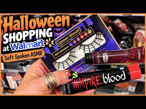 Public ASMR 👻 Halloween Shopping @ Walmart! (Soft Spoken Version)