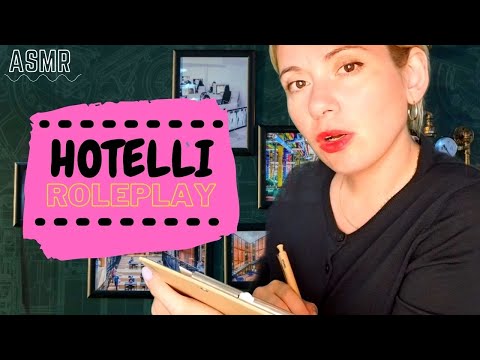 ⒶⓈⓂⓇ Suomi - Hotellin respa ROLEPLAY / personal attention