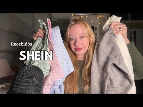 ASMR - Recebidos da SHEIN 