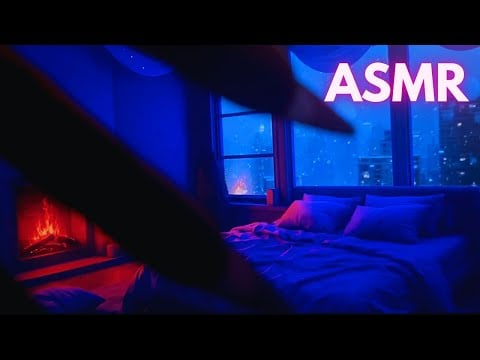 ASMR | I’m trapped in your screensaver! Tapping WHILE IT RAINS - FANTASY