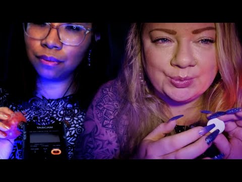 [ASMR] Collab w @MisschicASMR Layered triggers| Multilingual| Hand movements| Dreamy| Tingly