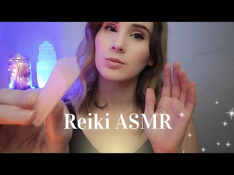 ✨️Reiki ASMR • Sleepy Selenite Energy Clearing