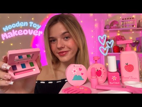 ASMR Giving You A Wooden Makeover 🪵💗 (+overlay sounds)