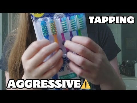 AGGRESSIVE FAST LOFI TAPPING ASMR