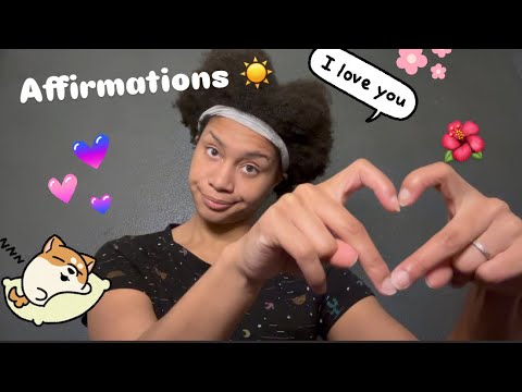 ASMR - Positive Affirmation For Sleep