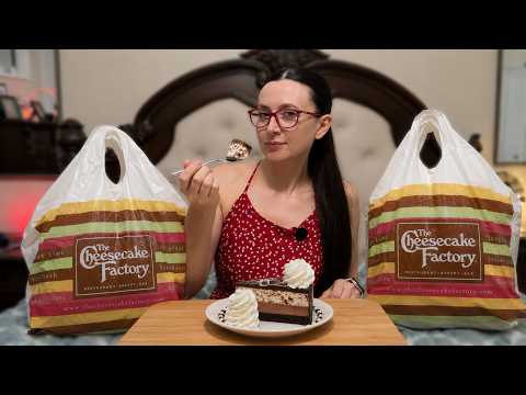 Cheesecake Factory Mukbang *ASMR