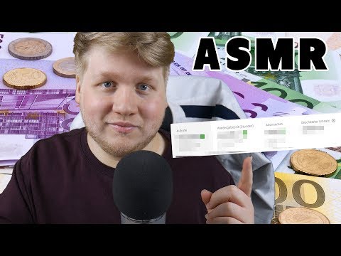 ASMR | Meine YouTube Statistiken und Werbeeinnahmen auf Deutsch/German