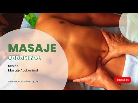 Masaje Abdominal: la clave para un abdomen sano y tonificado #masajeterapeutico #masajes