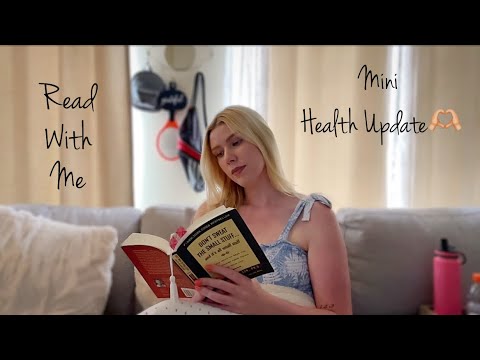 Soft Spoken/Inaudible ~ Reading a Self Help Book 📖 ASMR + Health Update