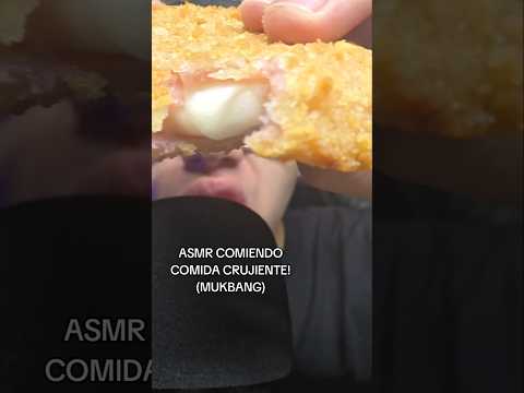 ASMR COMIENDO COMIDA CRUJIENTE (MUKBANG) #asmr #mukbang #short #shorts #asmrfood #food #asmrcomida