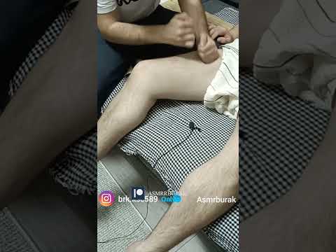 THE MOST RELAXING TECHNIQUES FOR THE FRONT LEGS #satisfying #relaxing #asmr #shorts