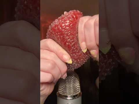 Red slushy squishy from MellowSquish 💗 Use code : JEMMAASMR for 10% off 💗 #asmr #relax #squishy