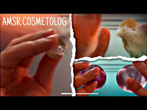 Asmr Cosmetolog. Krem surtish. Kriosfera massaj