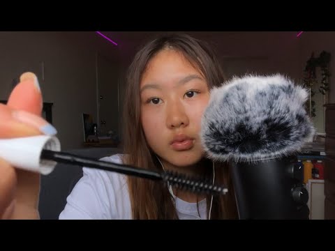 ASMR 1 minute fast & aggressive makeup application