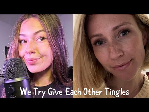 ASMRtists Try to Give Each Other Tingles ✨ with @madzzworldASMR