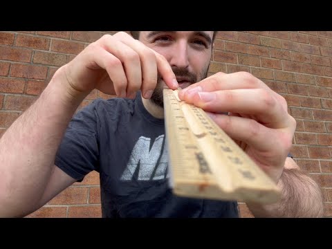 ASMR - Measuring, Placebo Massage, Hand Movements (Practice Session)