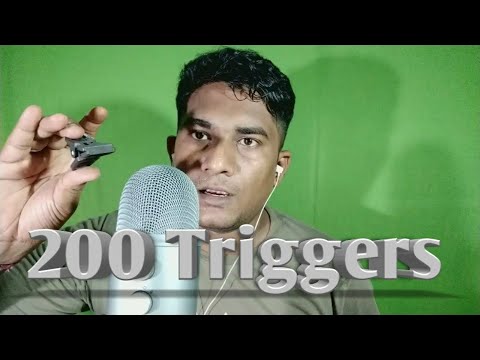 ASMR |  200 Triggers In 5 Minutes  ASMR { Bappa  ASMR}