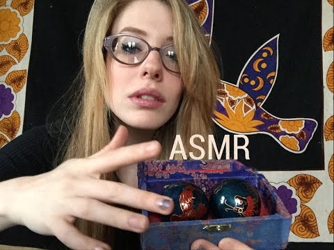 ASMR REIKI, CHINESE MEDICINE BALLS, CRYSTAL HEALING