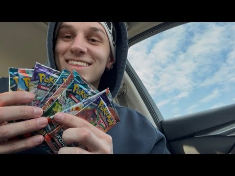 Lofi ASMR Opening Pokemon Card Packs (I’m back!)