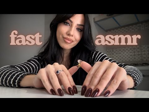 FAST ASMR PER CHI AMA TAPPING E SCRATCHING SU SUPERFICI DIVERSE