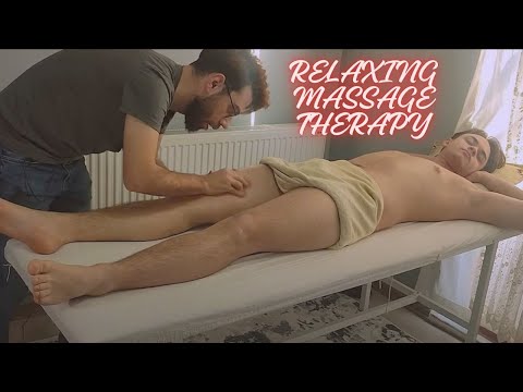 ASMR DEEP RELAXING FULLBODY TURKISH MASSAGE THERAPY - CHEST,LEG,BACK,ABDOMINAL,HAND,ARM MASSAGE