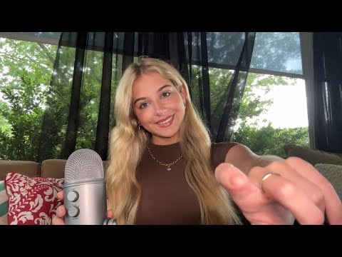 TRYING ASMR FOR THE FIRST TIME 😵 Tapping and Whispering