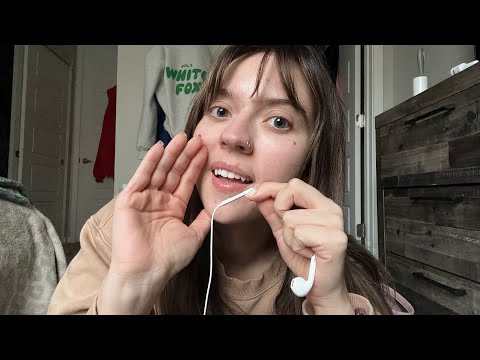 ASMR| Apple Mic Whisper Ramble into Inaudible Whisper