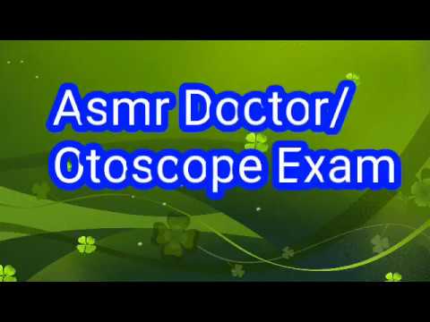 ASMR DOCTOR EXAM/CHECK UP