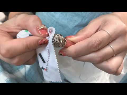 [ASMR] (No Talking) Wiping Mic w/ glasses towel, 안경닦이로 마이크 닦기