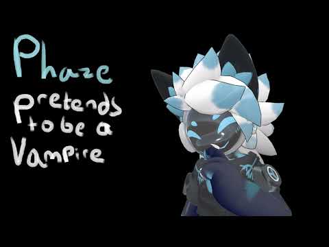 [Furry ASMR] Phaze pretends to be a vampire [m4m] [flustered] [kisses] [whispering]